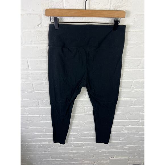 Soft Surroundings Women's High-Waist Leggings Stretch Black Size Medium - Picture 5 of 7